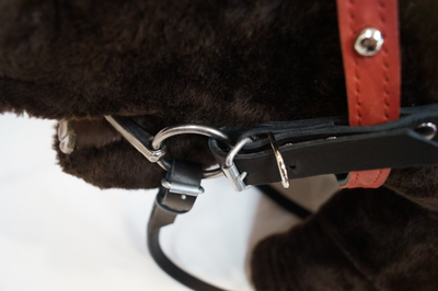 УЗДА КОЖАНАЯ(С РЕГУЛИРОВКОЙ РАЗМЕРА ОТ COB ДО FULL)