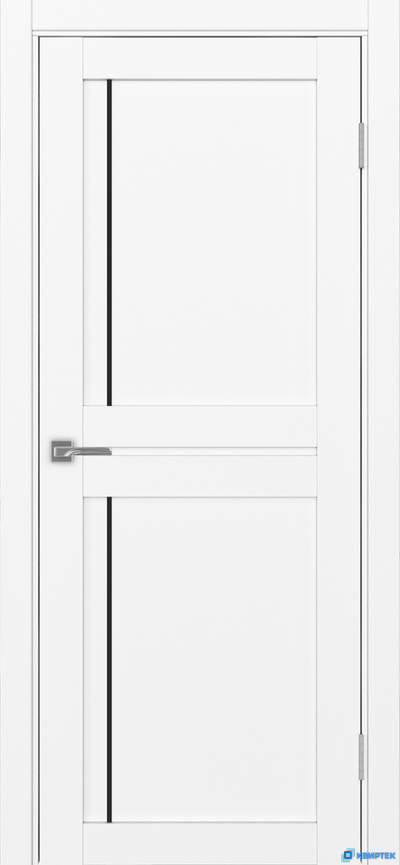 Дверь царговая экошпон Турин 523АПП.111 Белый снежный Молдинг SB купить в Челябинске | КВИРТЕК