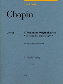 Серия "За фортепиано". Фридерик Шопен. 17 известных пьес в порядке возрастания трудности (версия на Немецком)