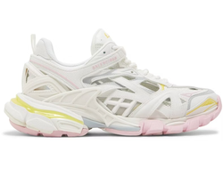 Кроссовки Balenciaga Track.2 Sneaker White Light Yellow