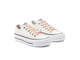 Кеды Converse Chuck Taylor All Star Floral Platform Print Low Top белые