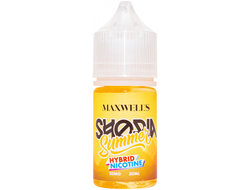 MAXWELLS SALT (HYBRID) 30ml - SHORIA SUMMER (МЯТНЫЙ АНАНАСОВЫЙ ДЖЕМ)