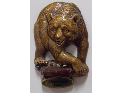 Магнит Медведь большой, арт А-61. ОПТ