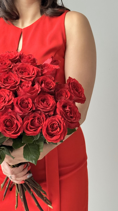 Букет 60 на день влюбленных