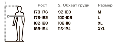 Защитный костюм (куртка+брюки) JPC-186-BL