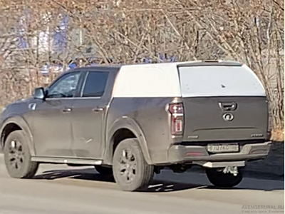 Кунг N-commerce в белом грунте на GW Poer коричневого цвета