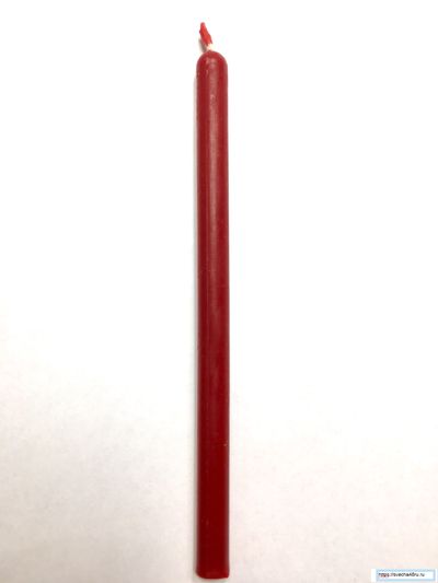 Свеча красная №20/16 (до 3 ч. горения).