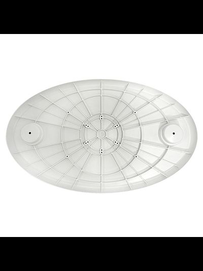 Крышка столешницы овальная 457х762мм