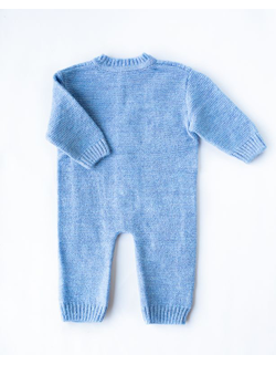 Комбинезон "Аран" голубой