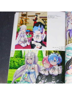 Оригинальный Арт Бук Re:Zero - Starting Life in Another World - Visual Commentary (Рестарт: Жизнь в альтернативном мире с нуля)