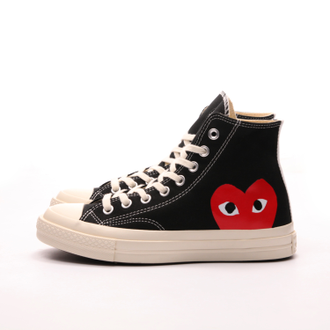 Converse cdg black high top on sale