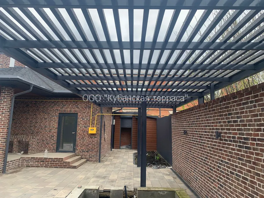 Пергола металл и композит