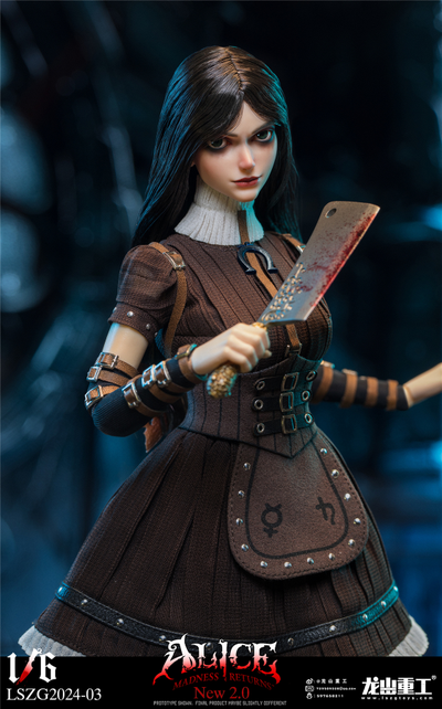 ПРЕДЗАКАЗ - Алиса Лидделл 2.0 (Alice: Madness Returns) - Коллекционная фигурка 1/6 Alice's Crazy Return 2.0 Luxury Edition (LSZG2024-03A) - Longshan ?ЦЕНА: 30900 РУБ.?