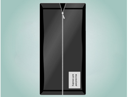 Мешок патологоанатомический на молнии черный 1000х2100/150 мкм