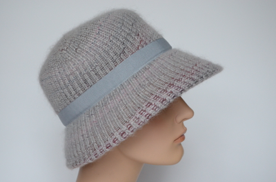 Фетровая шляпа розового цвета Италия Вицио