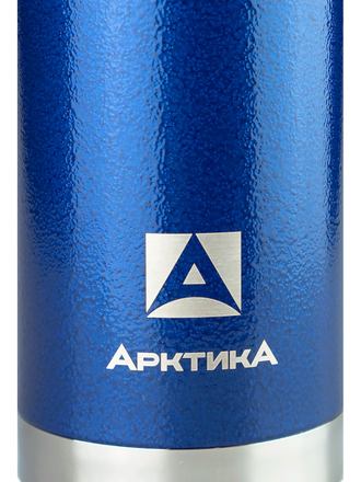Термос бытовой, вакуумный (для напитков), тм "Арктика", 750 мл, арт. 106-750 (синий)