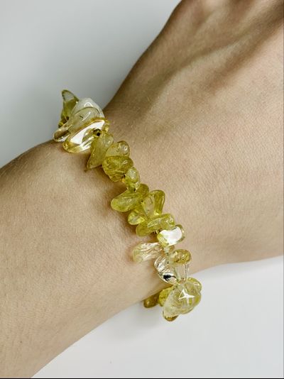 Браслет из цитрина