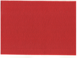 Фетр 1 мм 20х30 см жесткий  цвет 601 красный