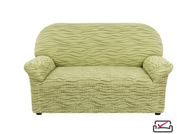 Чехол на 2х местный диван Тела Ридже Зеленый. ИТАЛИЯ