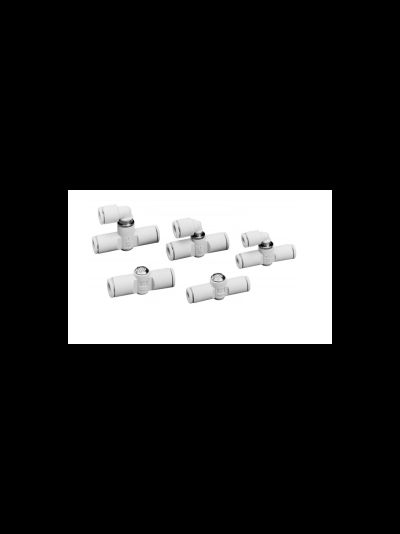 Клапан быстрого выпуска компактной конструкции с быстроразъемным соединением AQ240F-AQ340F