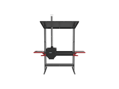 Печь-мангал Искандер-400 "Инклайн"