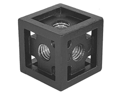 QB Соединитель универсальный для профиля, Чёрный матовый  QB0004.VP000.BKSPS.CM  ARISTO *