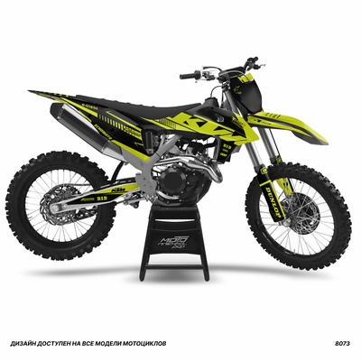 Наклейки на мотоцикл KTM 125-450 SX, SXF 2019-2022, EXC 2020-2023/GR8 #8073