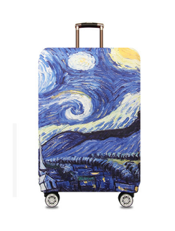 Чехол для чемодана "Ван Гог Звёздная ночь"