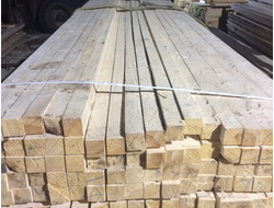 Брус обрезной 50х50х6000мм сорт1-2