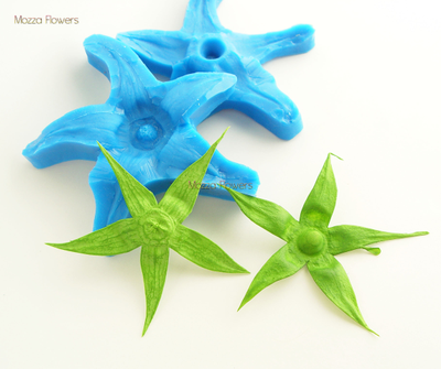 "Чашелистик розы" Силиконовый молд  (вайнер)