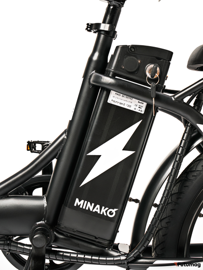 Электровелосипед Minako F7 черный