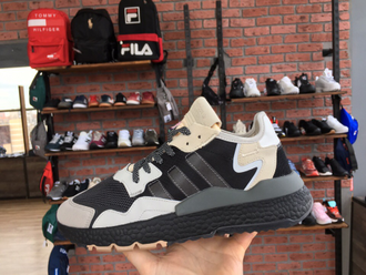 Кроссовки Adidas Nite Jogger Black/Gray