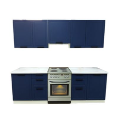 Кухонный гарнитур Монс Индиго 2,4м.