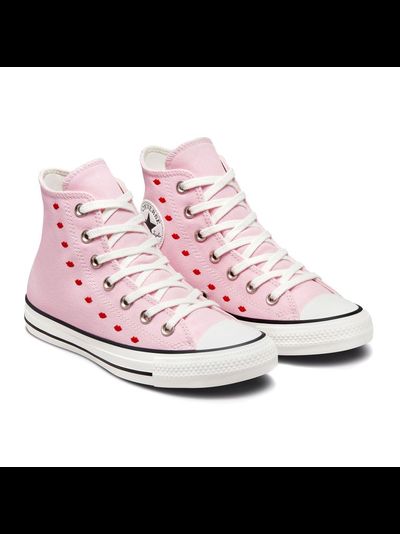 Converse Chuck 70 Valentines Day розовые высокие с губками
