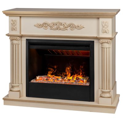 Электрокамин Silvia WT с очагом 3D Helios 26 SBG