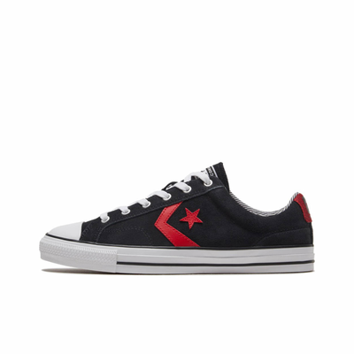 Converse star player black red clearance