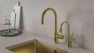 Система мгновенного кипячения воды 2в1 AQUAHOT 1100 LG (светлое золото)