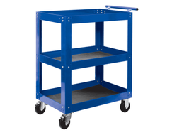 Тележка открытая, 3 полки, синяя МАСТАК 520-33720B