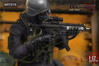 Ханк, лидер USS Alpha Team (Resident Evil, Обитель Зла) - Коллекционная фигурка 1/12 Reaper (GM520) - Gmtoys