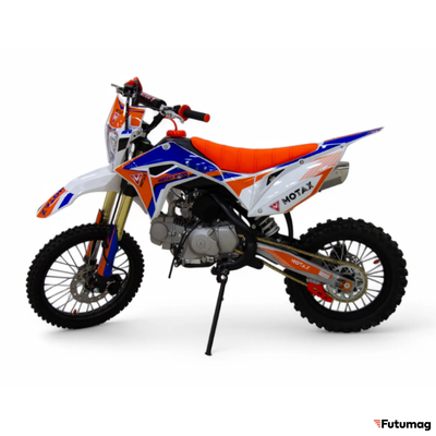 Питбайк MOTAX MX 125 Белый-оранжевый