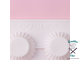 Форма для шоколада Доляна «Круг. Риб», силикон, 28×24×2 см, 30 ячеек (d=3,3 см), цвет белый
