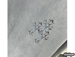 Свитшот Chrome Hearts Grey (M, L, XL, 2XL, 3XL)