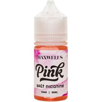 MAXWELLS SALT (12 MG) 30ml - PINK (ОХЛАЖДЕННЫЙ МАЛИНОВЫЙ ЛИМОНАД)