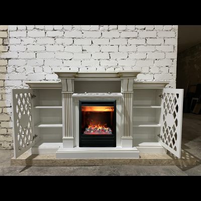 Электрокамин Асгард WT с очагом 3D Olympic