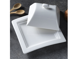 Масленка 16*8 см, фарфор