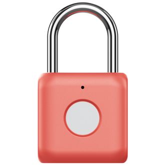 Умный навесной замок Xiaomi Uodi Smart Fingerprint Padlock YD-K1 Red