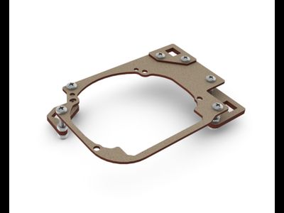 Переходные рамки для Hyundai IX55 Veracruz (2006 - 2012) под модуль Hella 3R/Hella 3 (Комплект, 2шт)