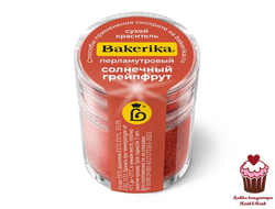 Краситель сухой перламутровый Bakerika «Солнечный грейпфрут» 4 гр