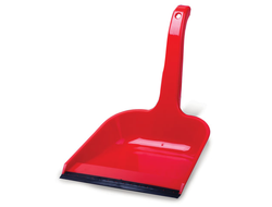 Совок для мусора, высокая ручка, пластик (Россия)