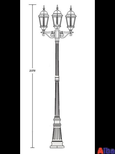 Astoria-2 91409 B ov Парковый светильник